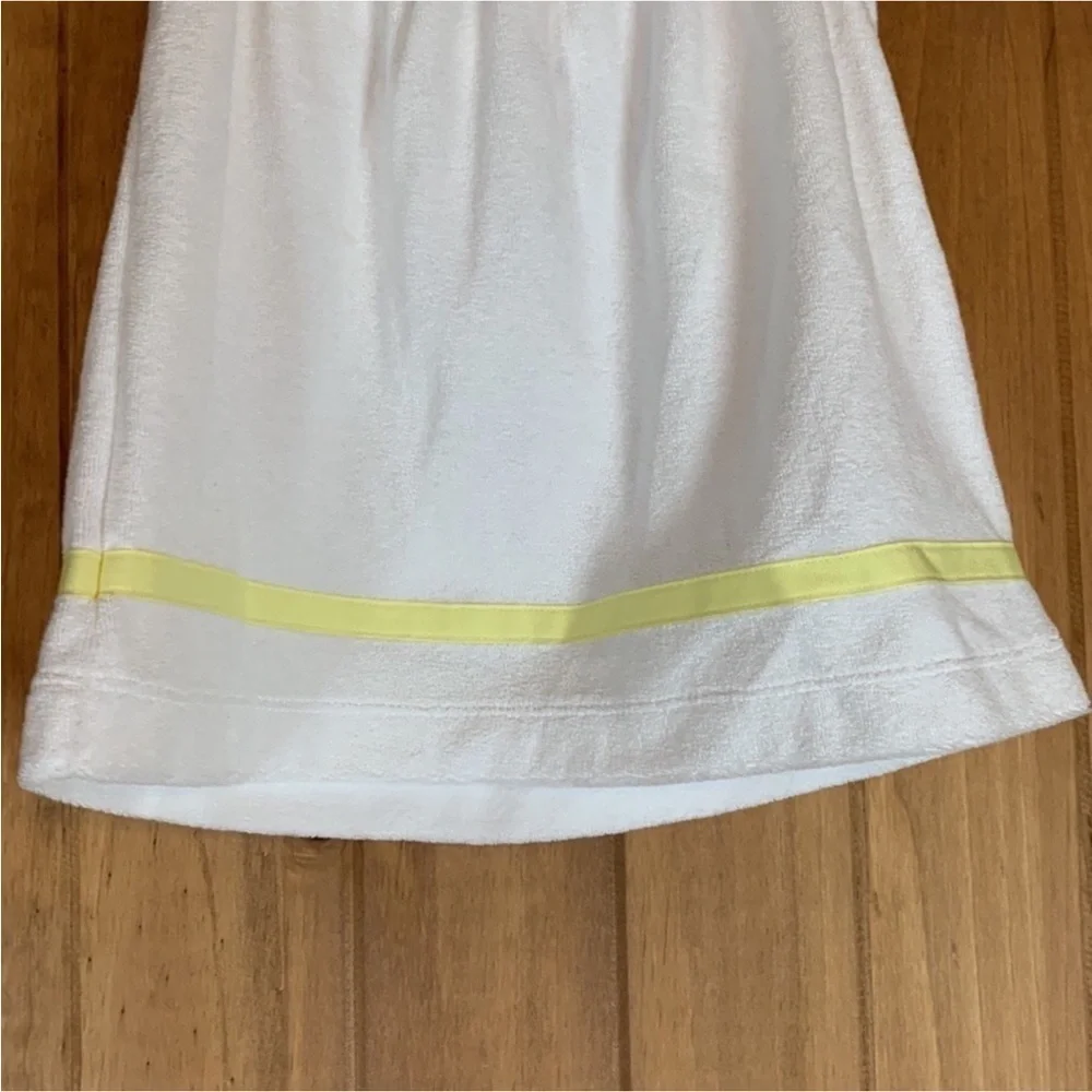 Janie and Jack white terry cover-up / summer dress Size 3-6 Months New with tag